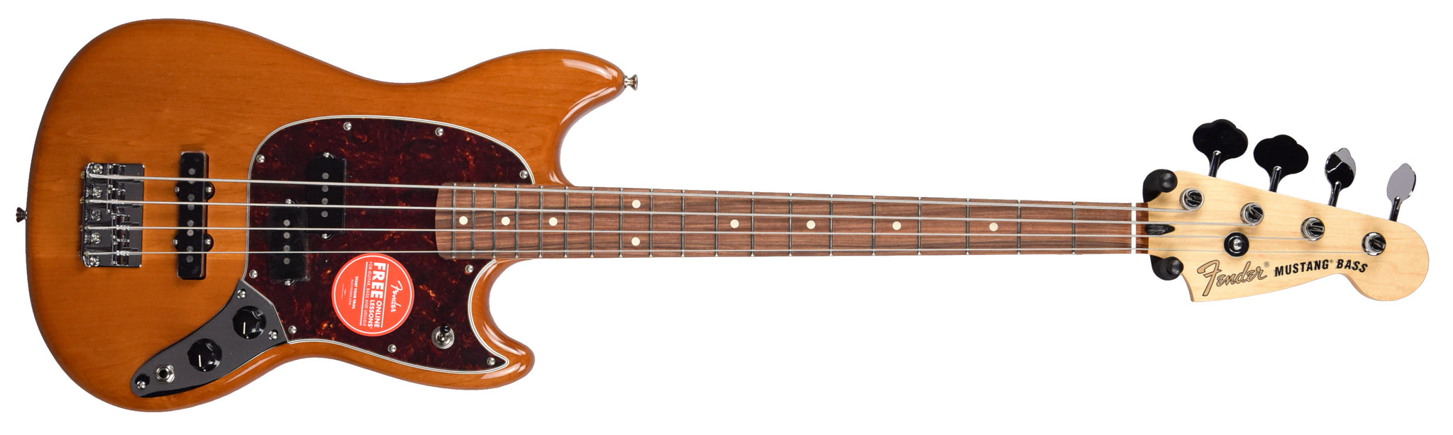 Fender Player Mustang Bass PJ in Aged Natural MX20154164 | The