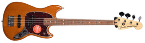 Fender Player Mustang Bass PJ in Aged Natural MX20154164 - The Music Gallery