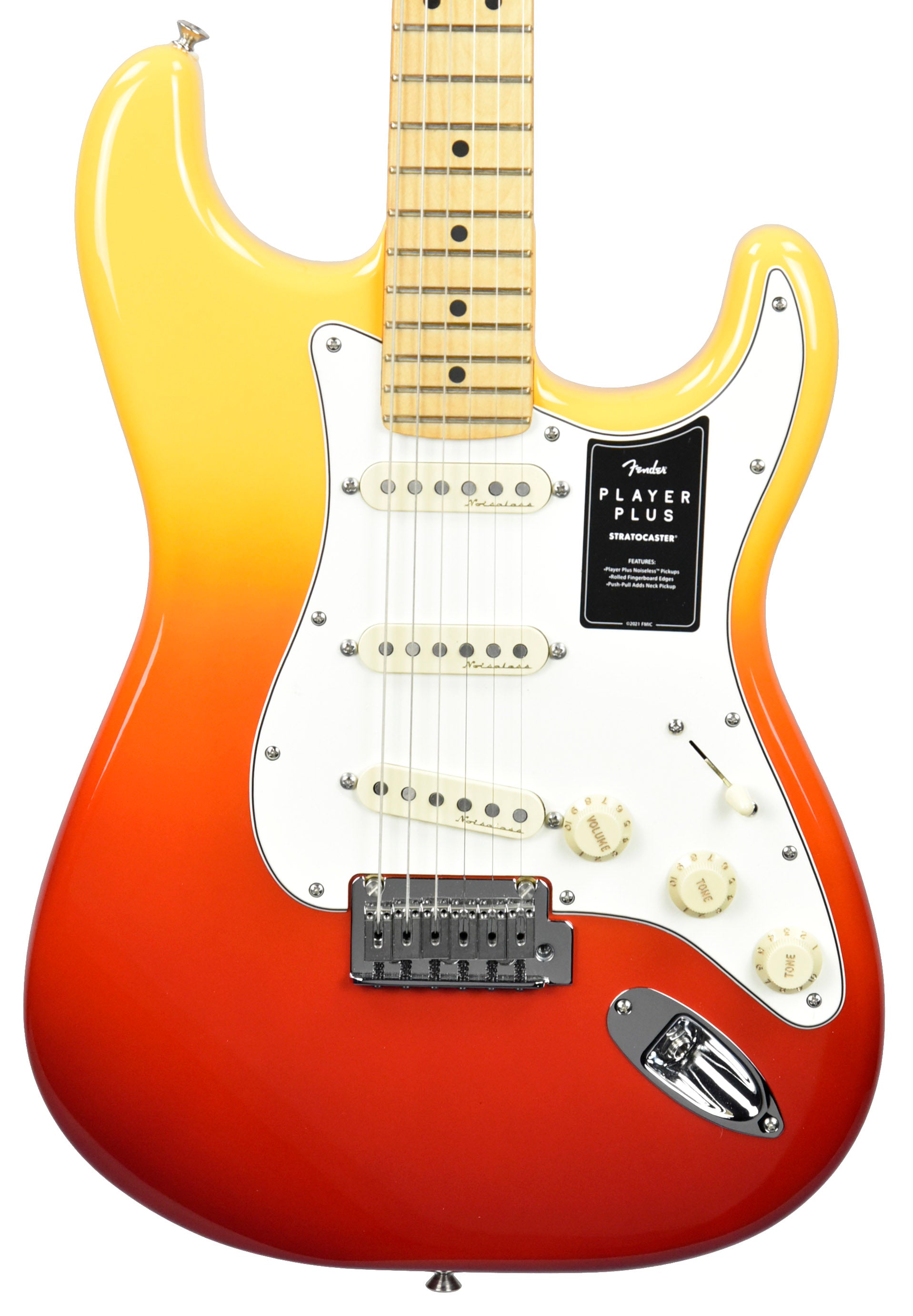 Fender Player Plus Stratocaster in Tequila Sunrise MX21128020