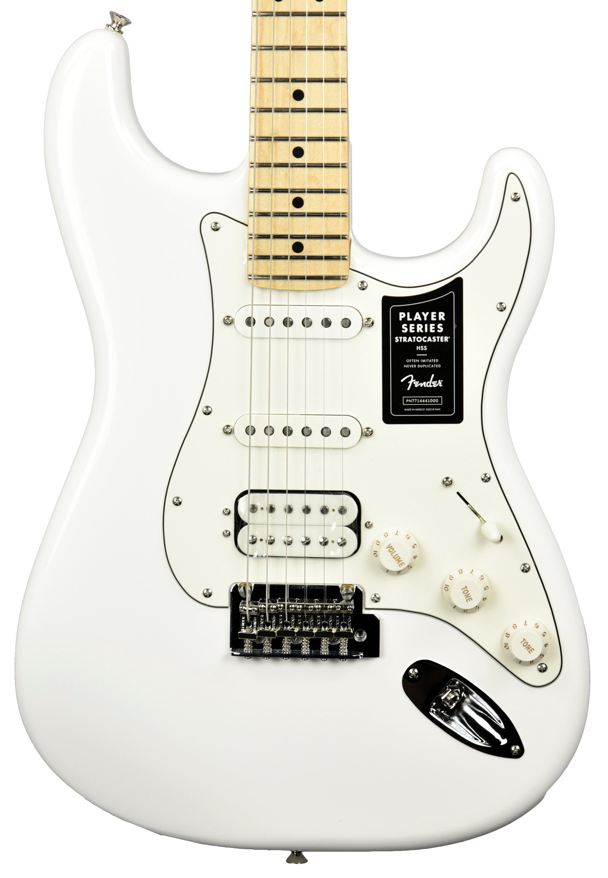 店舗限定Fender Player Stratocaster Polar White/M フェンダー