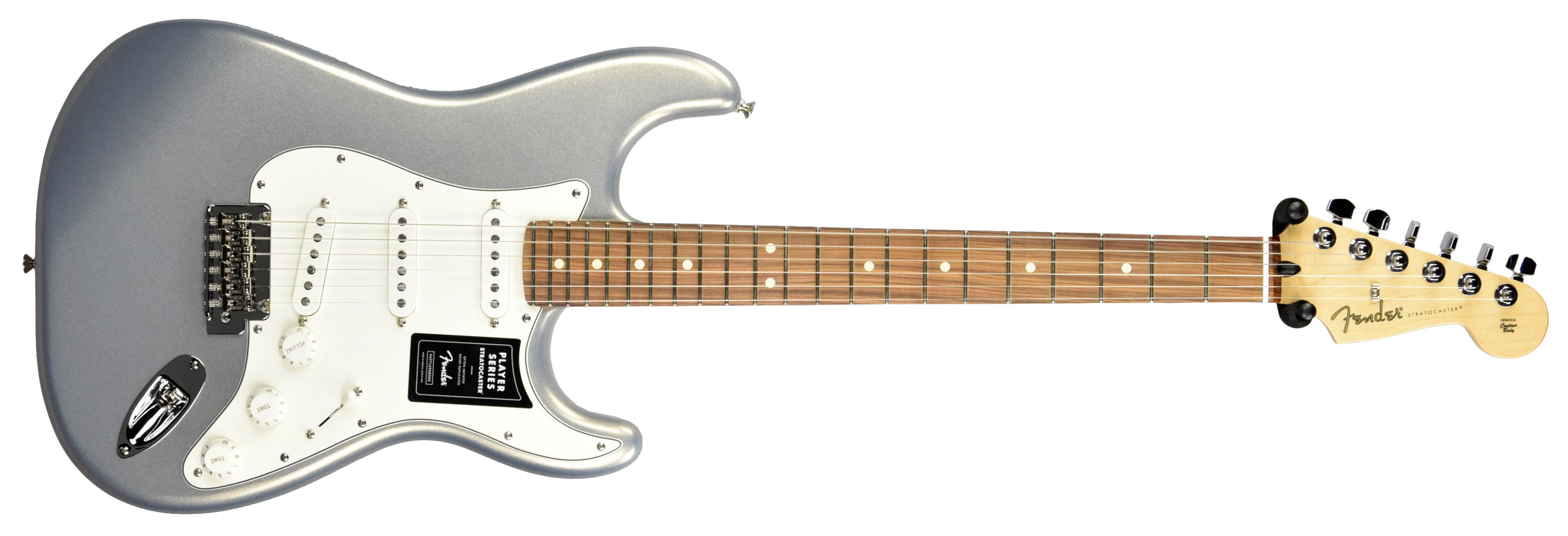 Fender Player Stratocaster in Silver MX21074056 | The Music Gallery