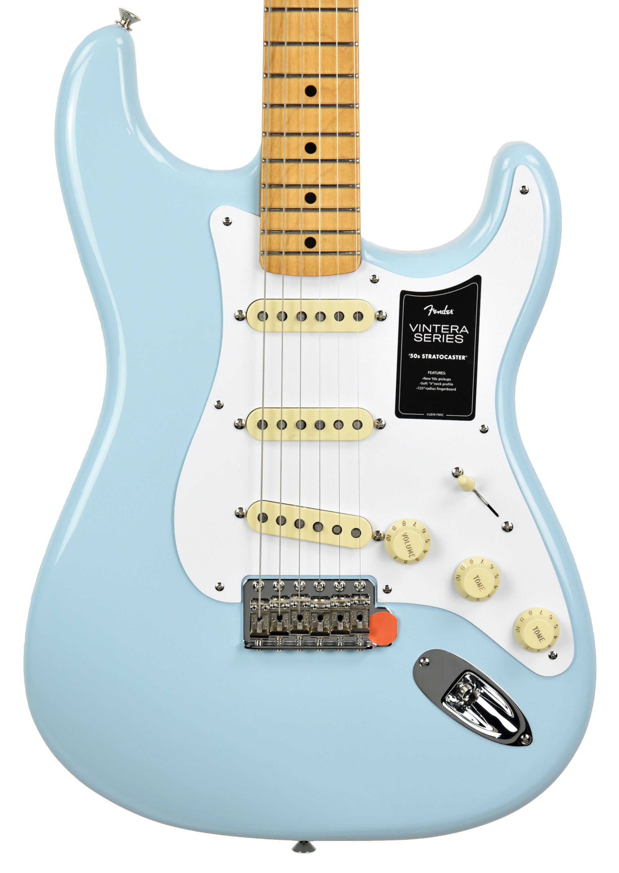 Fender Vintera 50s Stratocaster Electric Guitar in Sonic Blue