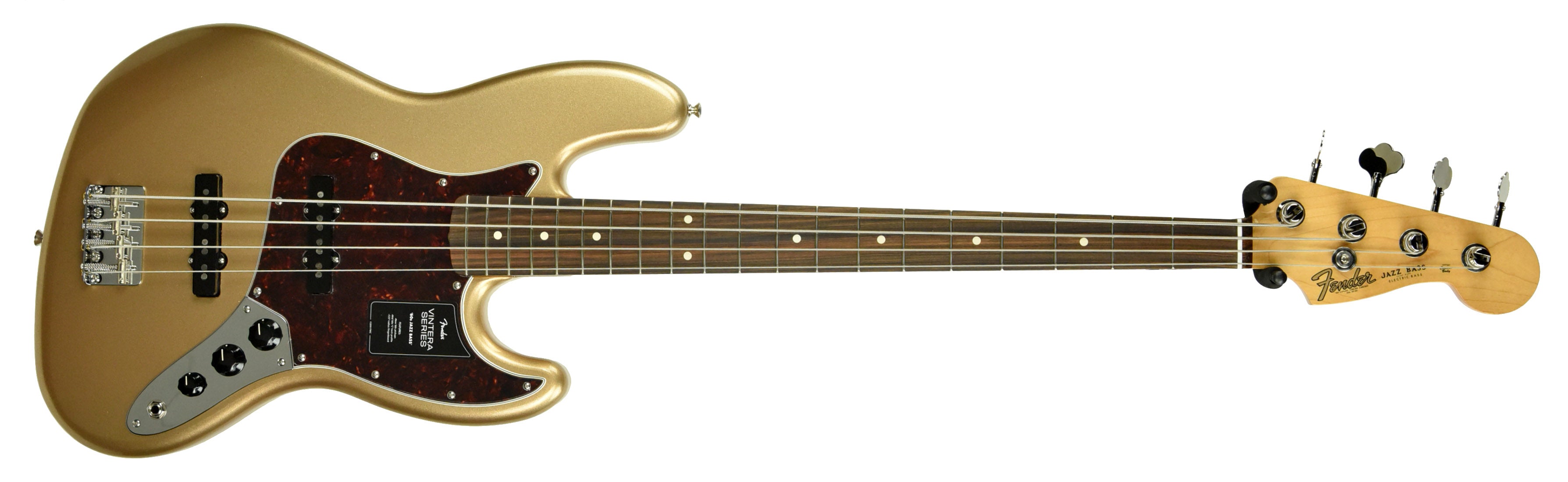 Fender Vintera '60s Jazz Bass in Firemist Gold MX20118299