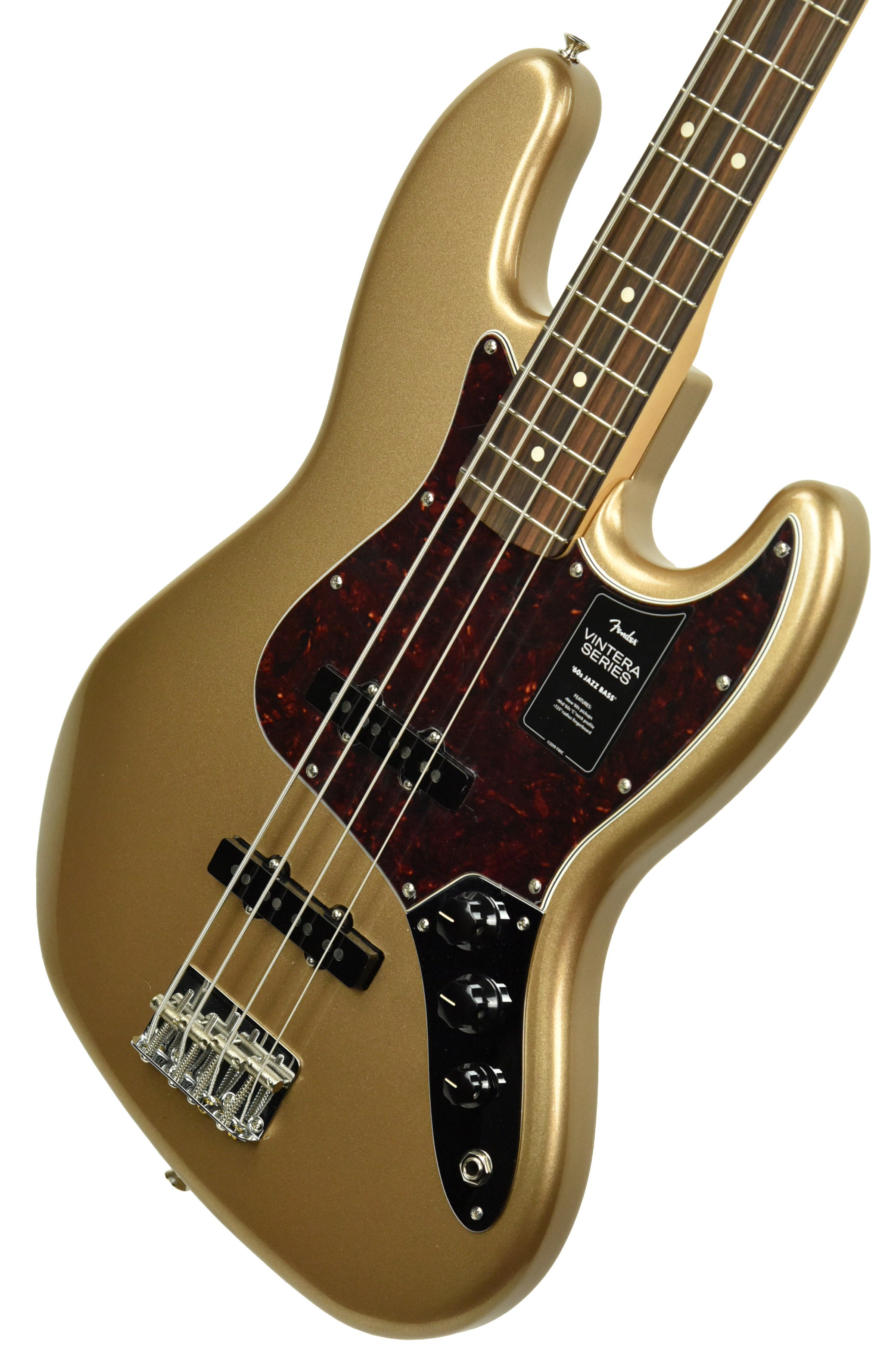 Fender Vintera '60s Jazz Bass in Firemist Gold MX20118299