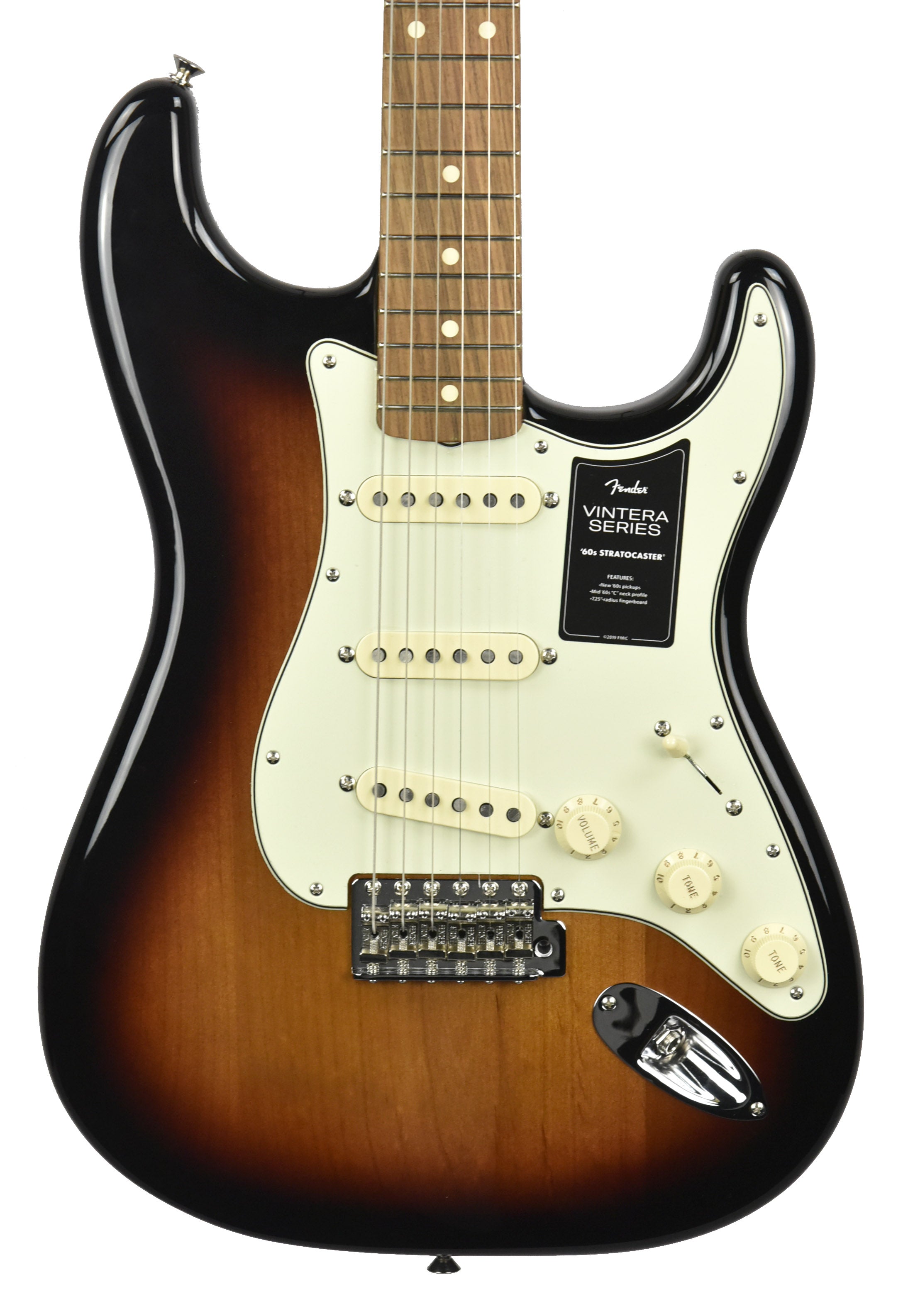 charla Brillante Imposible Fender Vintera 60s Stratocaster Three-Color Sunburst MX21019786