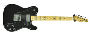 Fender Vintera '70s Telecaster Custom in Black MX20057698 - The Music Gallery