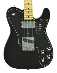 Fender Vintera '70s Telecaster Custom in Black MX20057698 | The 