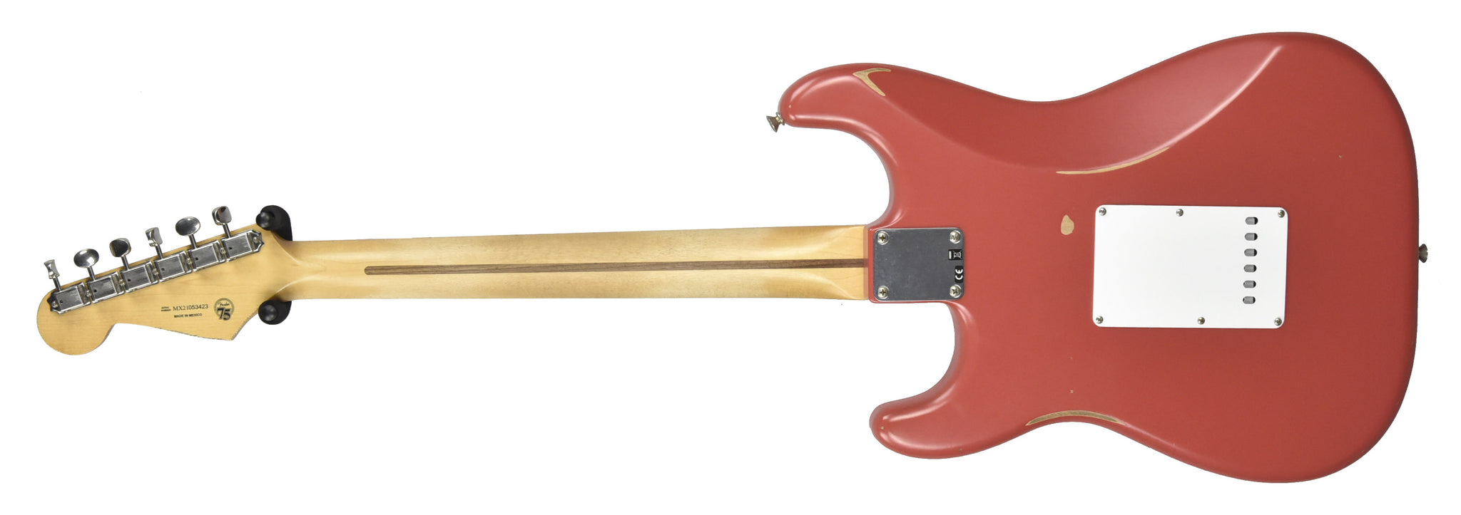 Fender Vintera Fiesta Road MX21053423 Stratocaster Worn Red 50s in