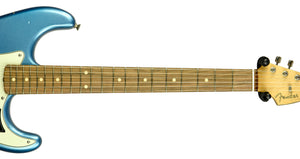 Fender Vintera Road Worn 60s Stratocaster in Lake Placid Blue MX21075865 - The Music Gallery