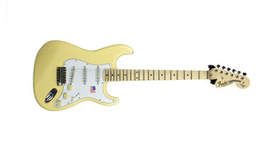 Fender Yngwie Malmsteen Stratocaster in Vintage White US22136247 - The Music Gallery