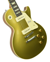 Gibson Custom 1956 Les Paul Gold Top Reissue VOS in Double Gold 69216 - The Music Gallery