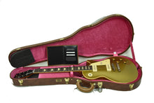 Gibson Custom 1956 Les Paul Gold Top Reissue VOS in Double Gold 69216 - The Music Gallery
