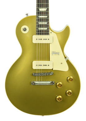 Gibson Custom 1956 Les Paul Gold Top Reissue VOS in Double Gold 69216 - The Music Gallery
