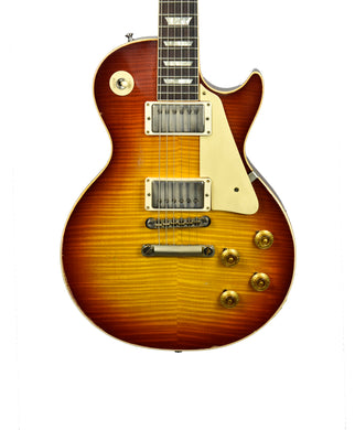 Gibson Custom Murphy Lab 1959 Les Paul Standard Reissue Heavy Aged in Slow Iced Tea Fade 922748 - The Music Gallery