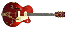 Gretsch Custom Shop Masterbuilt G6136-CS Red Falcon Relic by Stephen Stern in Candy Apple Red UC22042288 - The Music Gallery