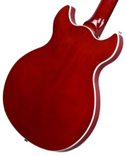 Harmony Comet Semi-Hollow Electric Guitar in Transparent Red 2210291 - The Music Gallery