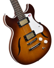 Harmony Comet Semi-Hollow Electric Guitar in Sunburst 2210283 - The Music Gallery