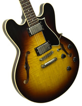 Heritage Artisan Aged Collection H-535 Semi-Hollow in Original Sunburst AK10605 - The Music Gallery