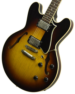 Heritage Artisan Aged Collection H-535 Semi-Hollow in Original Sunburst AK10605 - The Music Gallery