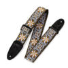 Levy's 2 Inch 60's Hootenanny Jacquard Weave Guitar Strap - The Music Gallery