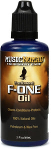 MusicNomad F-One Oil Fretboard Cleaner & Conditioner - 2 fl oz. - The Music Gallery