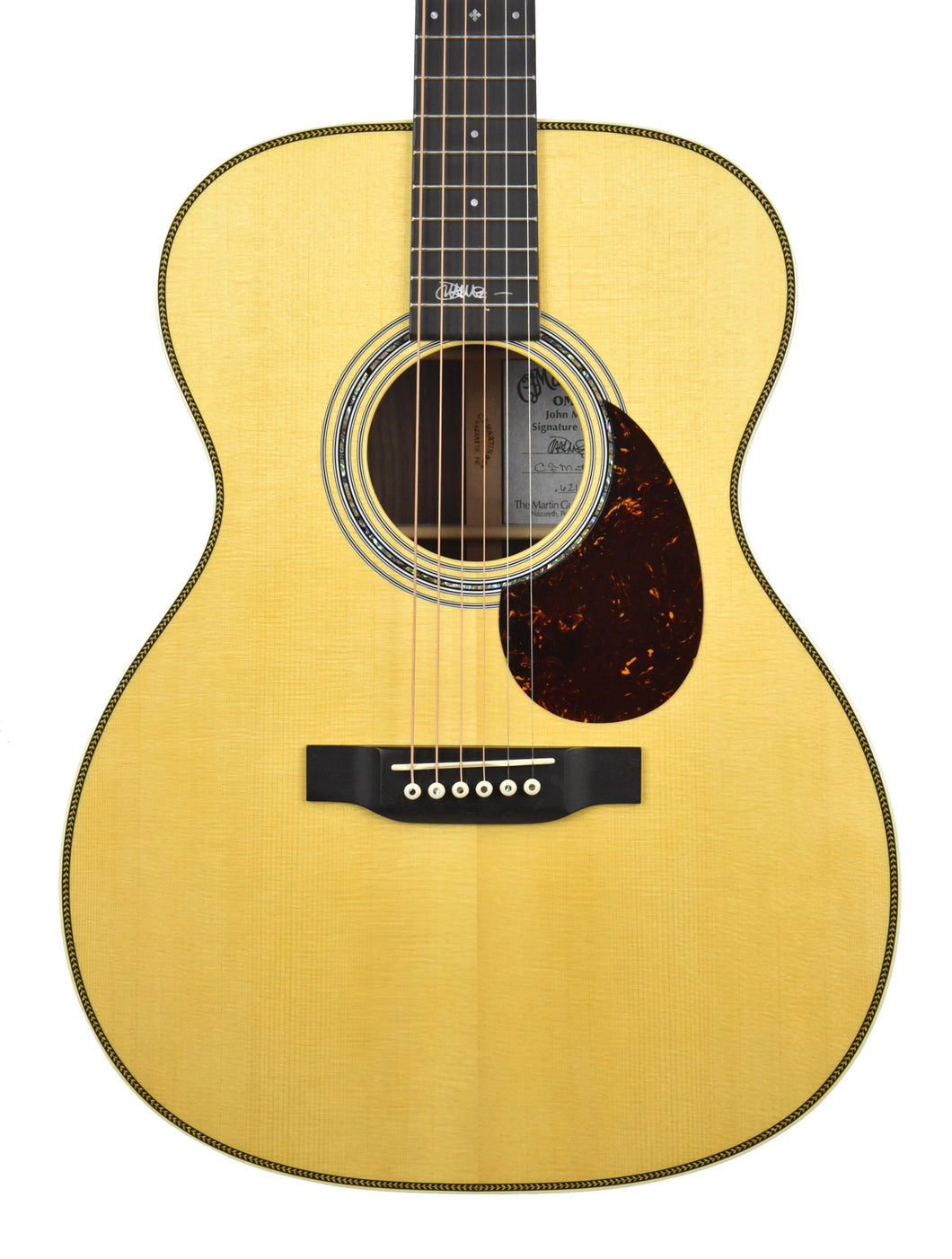 Martin OMJM John Mayer Acoustic Guitar in Natural 2414737 - The Music Gallery