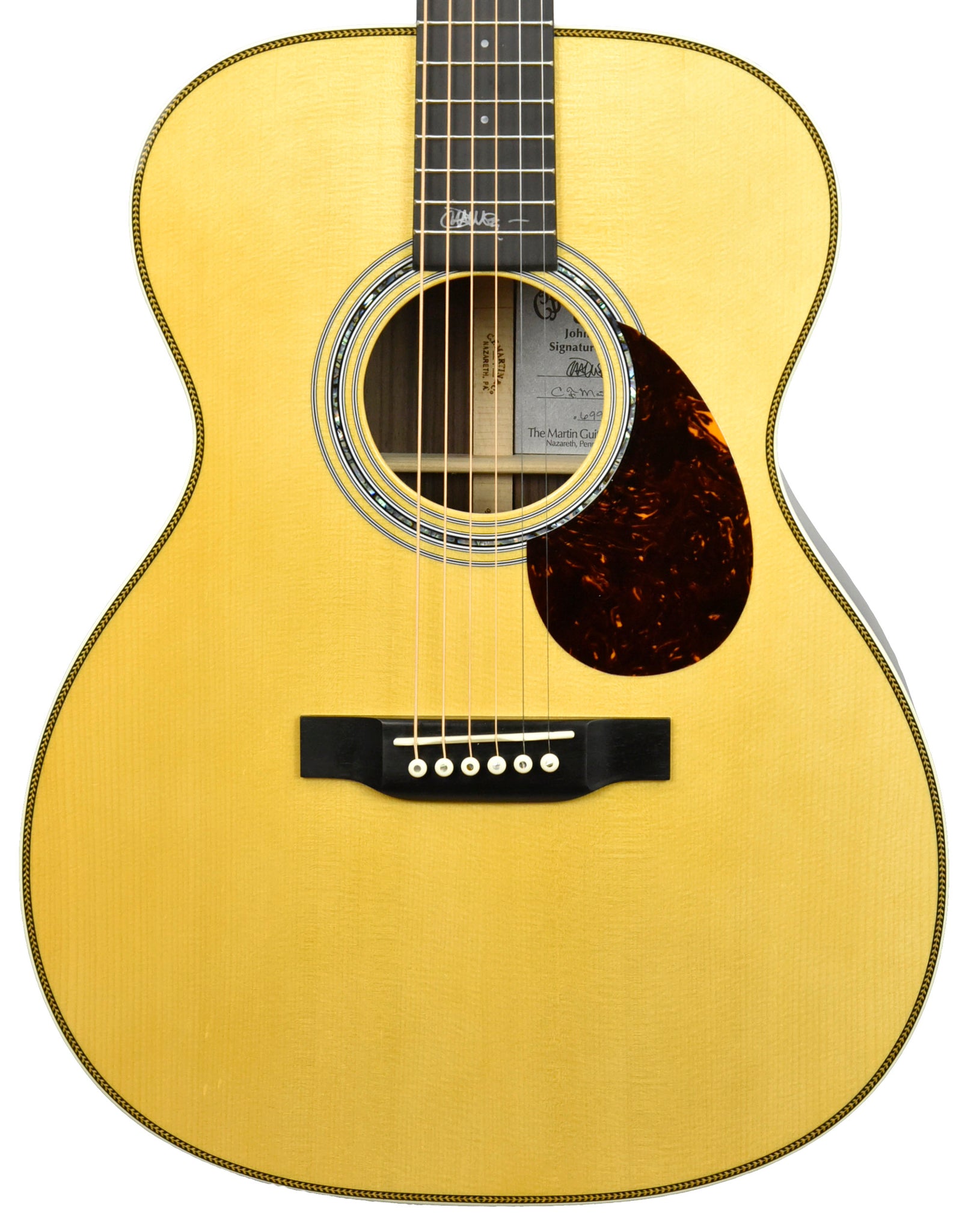 Martin OMJM John Mayer Acoustic Guitar in Natural 2570556 | The