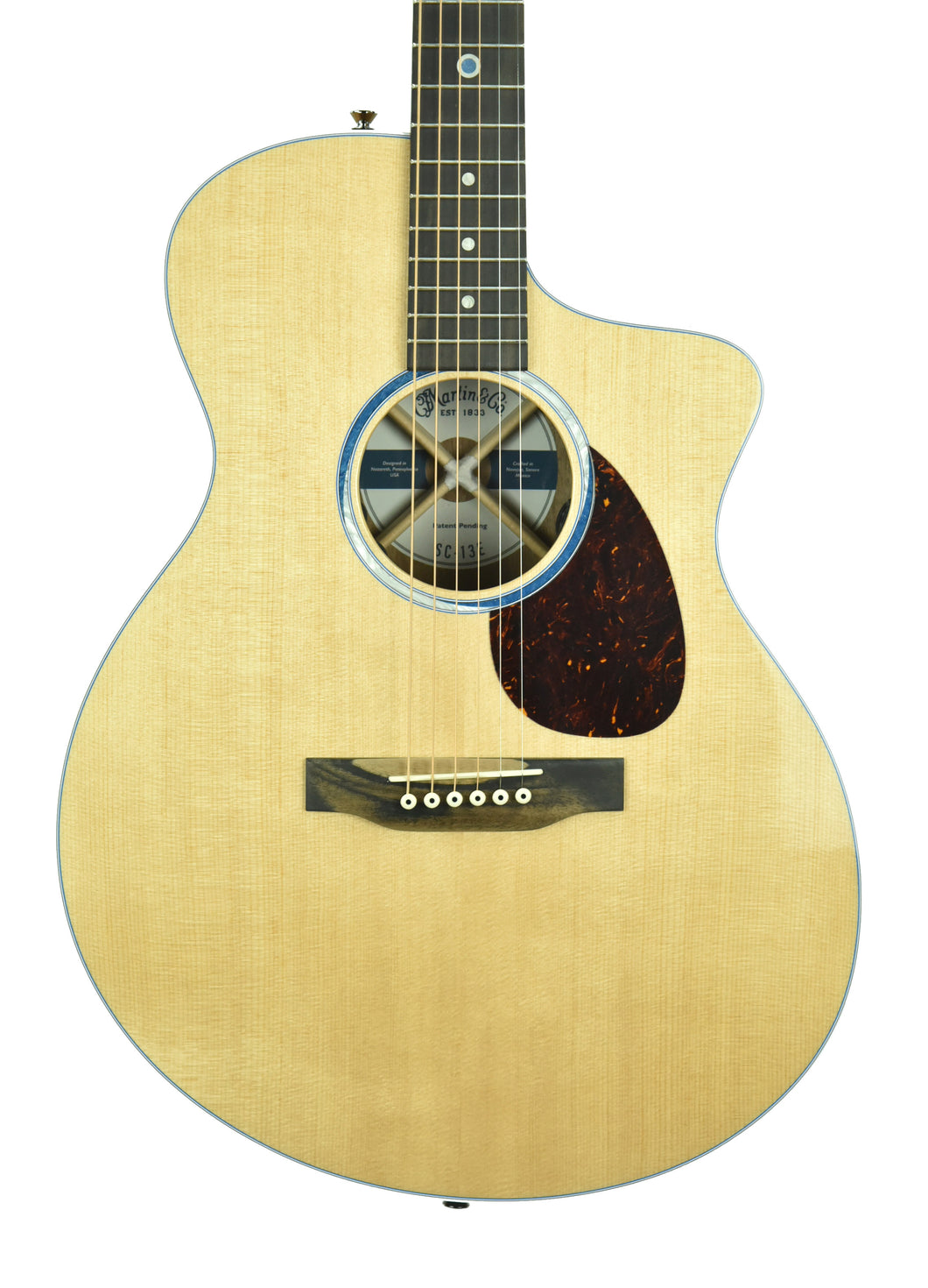 Martin SC-13E Acoustic Electric Guitar in Natural 2390997 - The Music Gallery