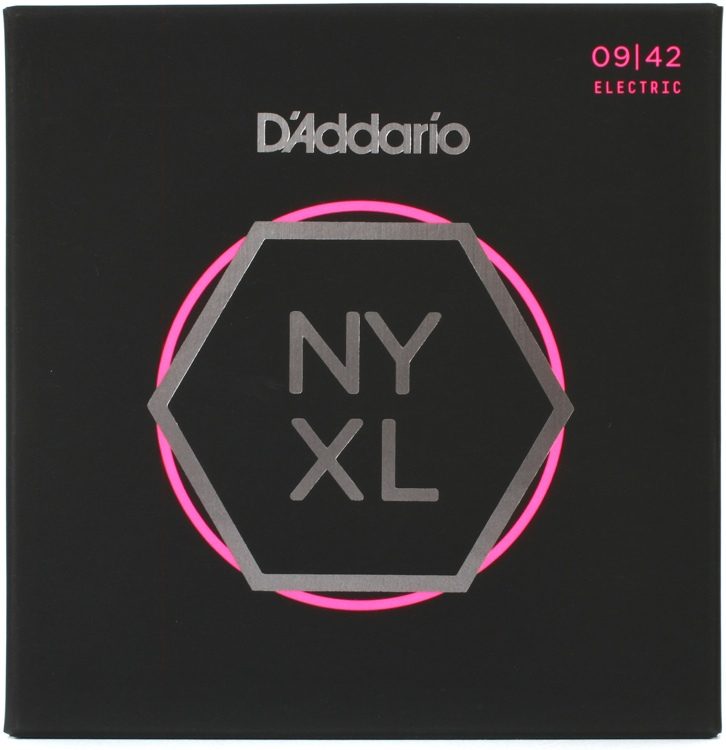 D'Addario NYXL Super Light .009-.042 Nickel Wound  Electric Guitar Strings - The Music Gallery
