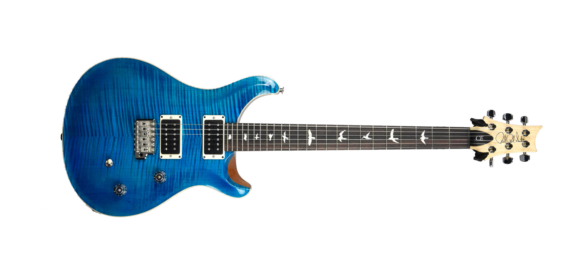 PRS CE 24 Electric Guitar in Blue Matteo 220353427 | The Music Gallery