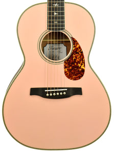 PRS SE P20E Parlor Acoustic-Electric Guitar in Shell Pink E12663 - The Music Gallery