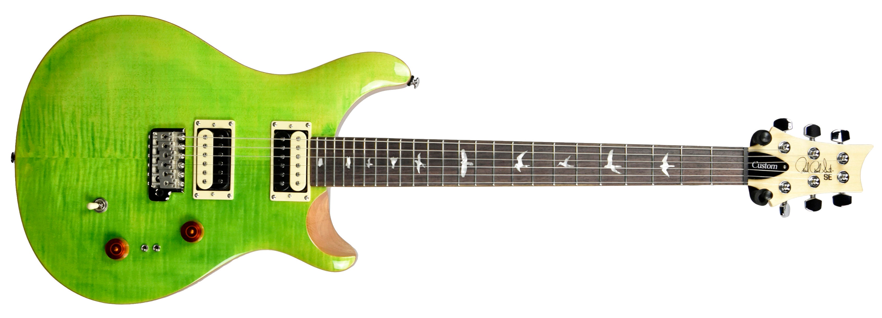 PRS SE Custom 24-08 Electric Guitar in Eriza Verde CTID50030