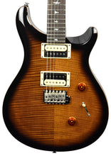 PRS SE Custom 24 Electric Guitar in Black Gold Burst CTID19936
