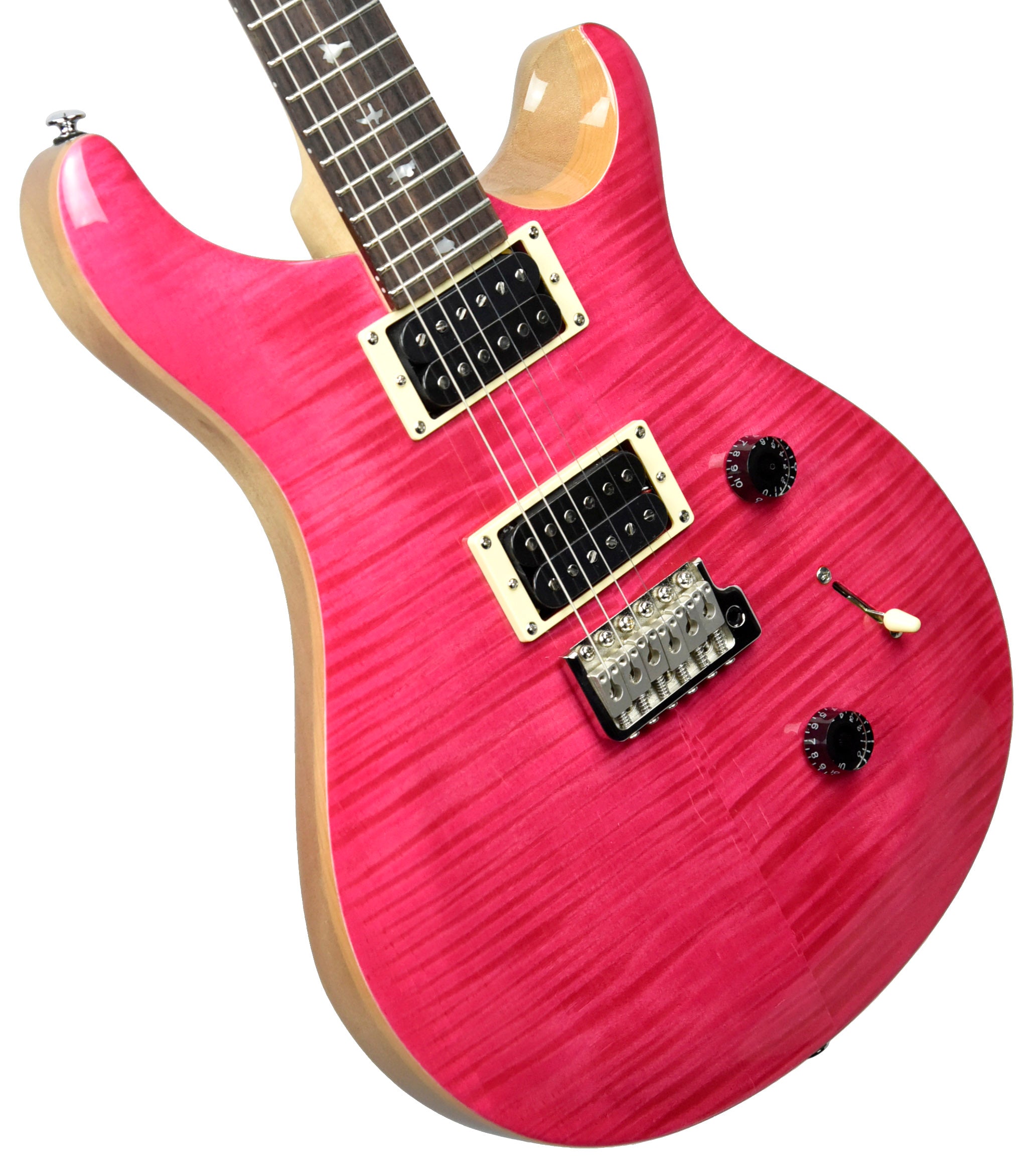 PRS SE Custom 24 Electric Guitar in Bonnie Pink CTID35424