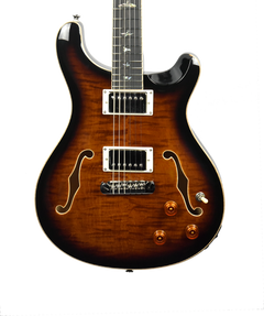 PRS SE Hollowbody II Piezo Electric Guitar in Black Gold CTCF10391
