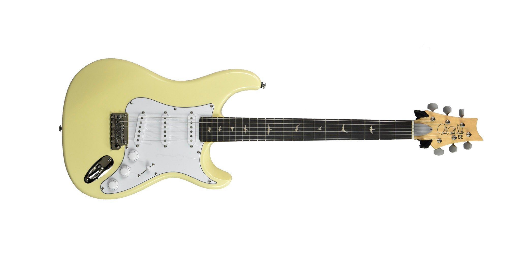 PRS SE Silver Sky Electric Guitar in Moon White CTIE095880– The