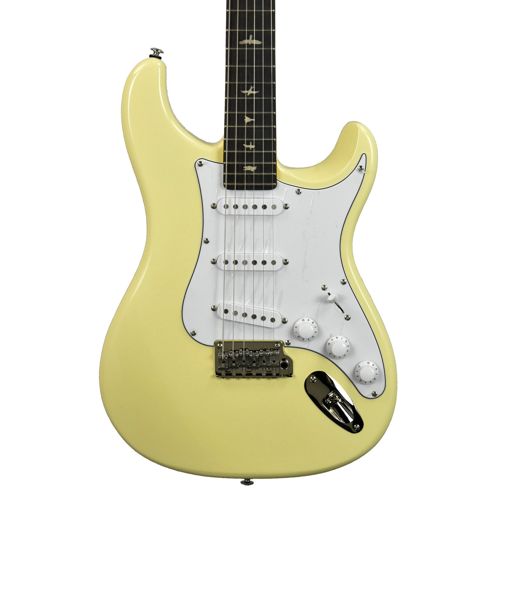 PRS SE Silver Sky Electric Guitar in Moon White CTIE095880– The