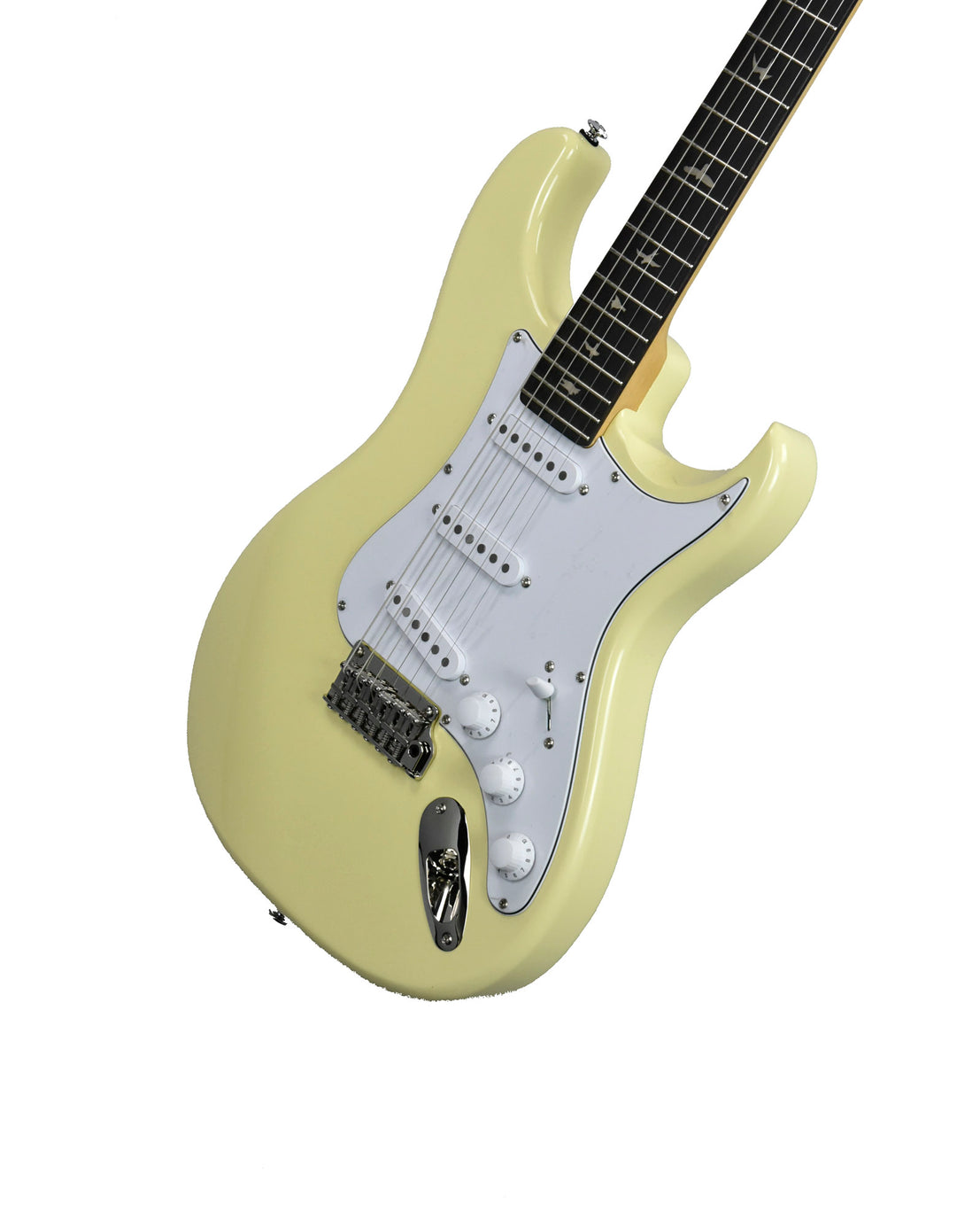 PRS SE Silver Sky Electric Guitar in Moon White CTIE095880– The
