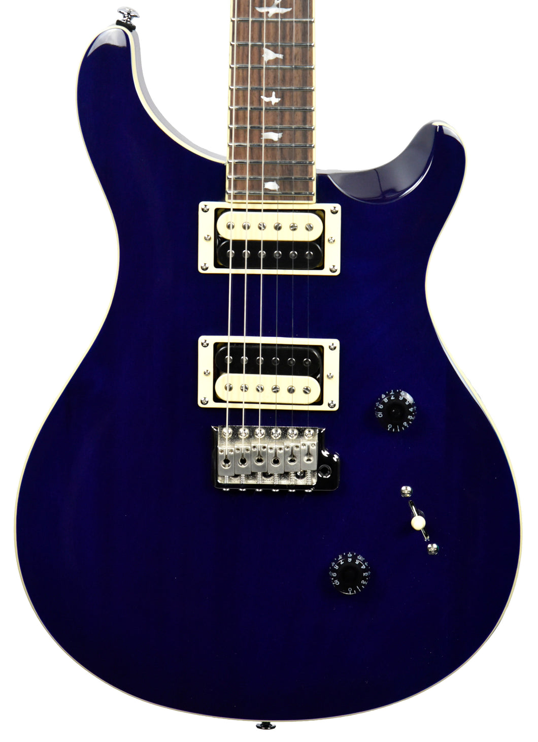 PRS SE Standard 24 Electric Guitar in Translucent Blue CTID73509