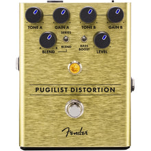 Fender® Pugilist Distortion Pedal for Electric Guitar CHNE190010804 - The Music Gallery