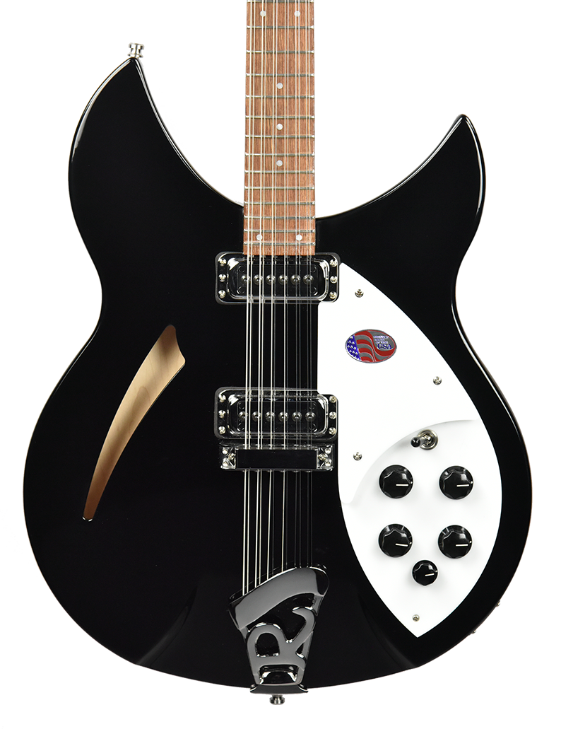 Rickenbacker 330 12 String Electric Guitar in Jetglo 2212738