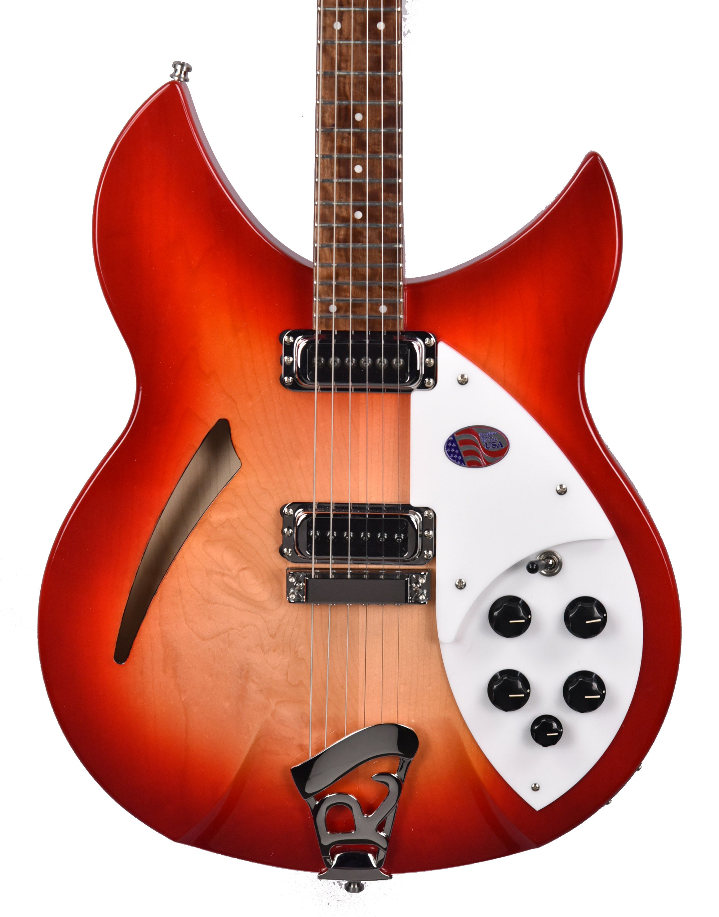 Rickenbacker 330 Thinline Semi-Hollow Electric Guitar in Fireglo 2101691