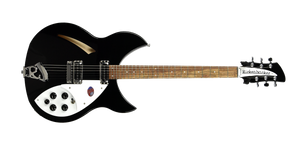 Rickenbacker 330 Semi-Hollow Electric Guitar in Jetglo 2217733 - The Music Gallery