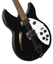 Rickenbacker 330 Thinline Semi-Hollow Electric Guitar in Jetglo 2124767 - The Music Gallery