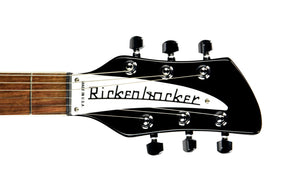 Rickenbacker 360 Deluxe Thinline Semi-Hollow Electric Guitar in Jetglo 2230734 - The Music Gallery
