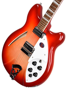 Rickenbacker 360 Deluxe Semi-Hollow Electric Guitar in Fireglo 2109685 - The Music Gallery