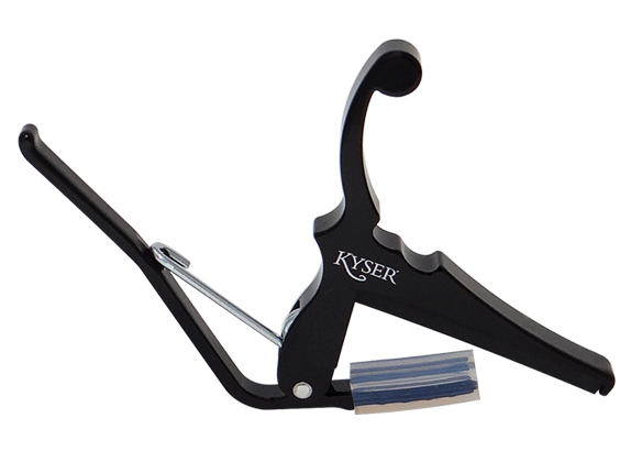 Kyser KGEB Electric Guitar Capo Black - The Music Gallery