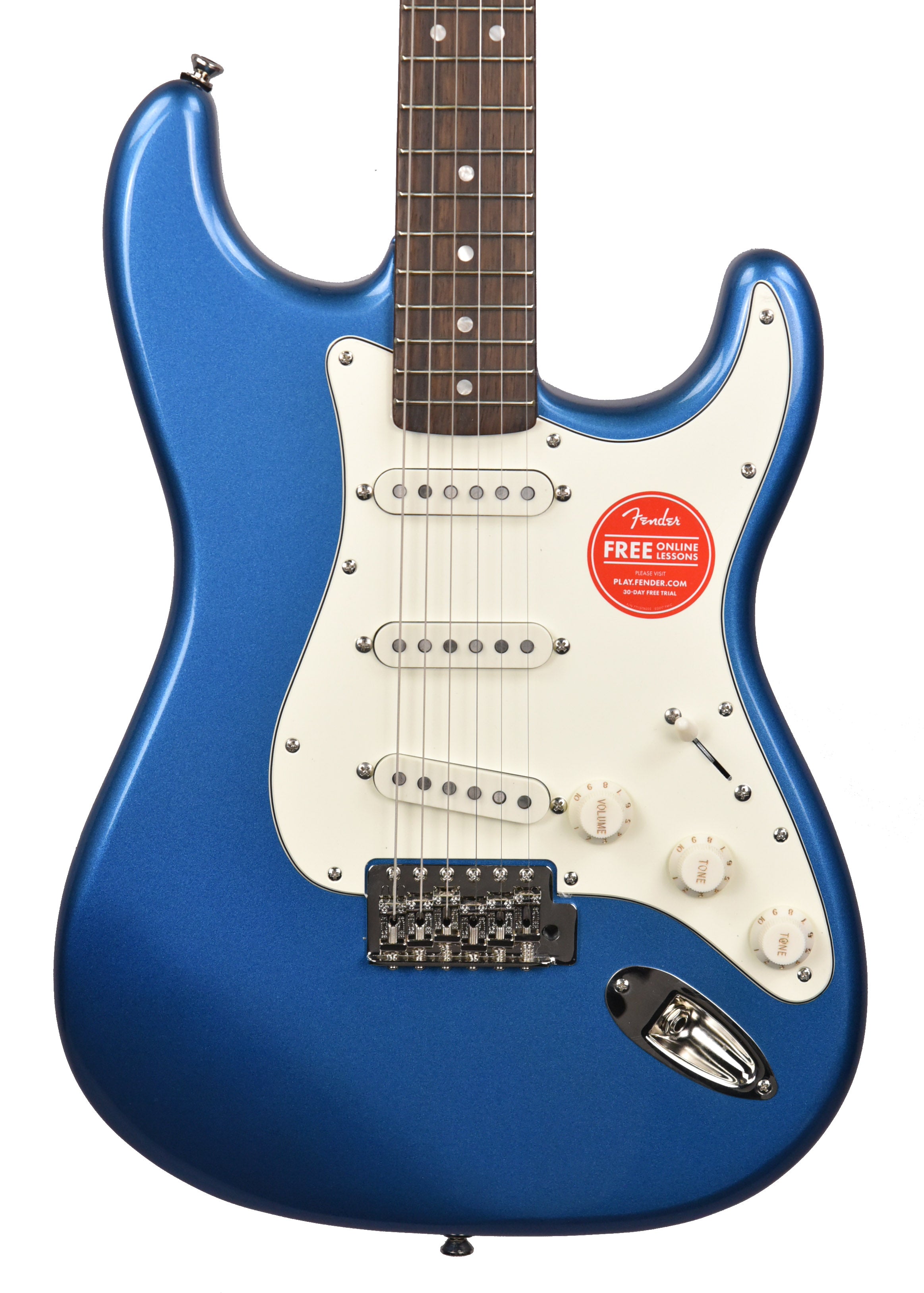 Squier Classic Vibe 60s Stratocaster in Lake Placid Blue