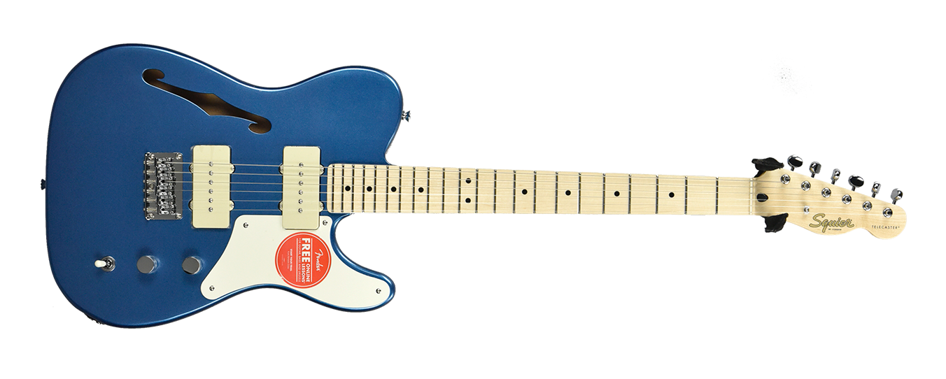 Squier Paranormal Cabronita Telecaster Thinline in Lake Placid