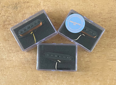 Pickups by Pete A. Flynn - Hand Wound Strat Single Coil Set #16 w/ A5 Magnets - The Music Gallery